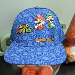 NEW Kids Trucker Super Mario Luigi *I